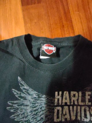 T-shirt Harley Davidson Nera
