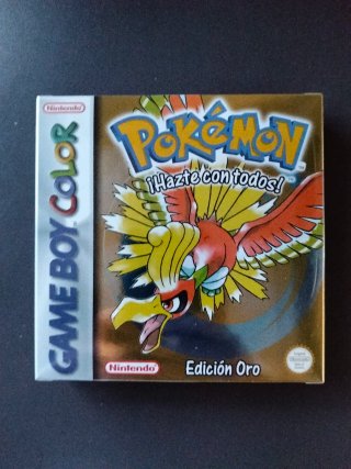 Pokémon Edición Oro Game Boy Color Nuevo
