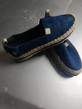 Zapatos Timberland Mujer Azul y Beige
