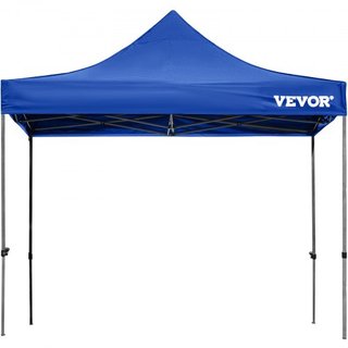 304.8 x 304.8 cm Carpa Plegable, Toldo de Patio Exterior con Paredes Laterales Desmontables y Bolsa con Ruedas, Refugio Instantáneo Resistente al Agua y a los Rayos UV para Fiesta, Jardín, Patio T...