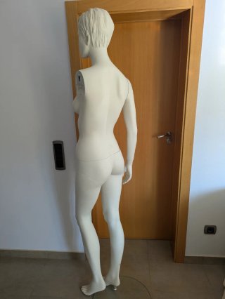 Maniquí Femenino Cuerpo Entero (le falta un brazo)