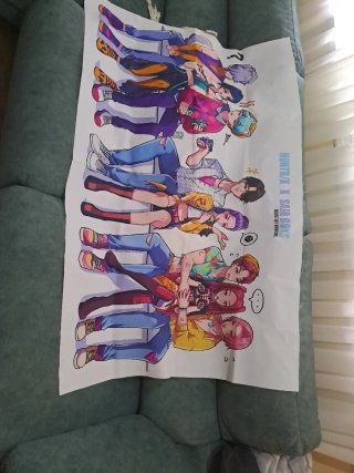 Cartel HUNTR/X & SAJA BOYS 1.5x1m