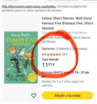 (5-8años)Pack collection  Famous Five (Libros 5-9)