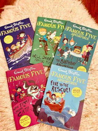(5-8años)Pack collection  Famous Five (Libros 5-9)