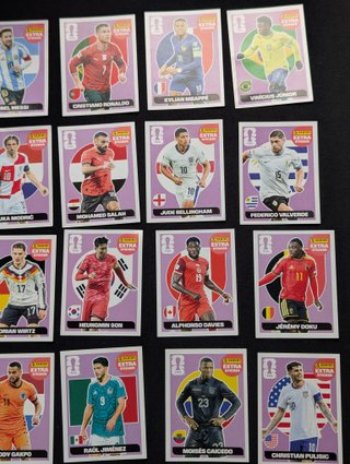Colección Extra Stickers Mundial Panini 2026