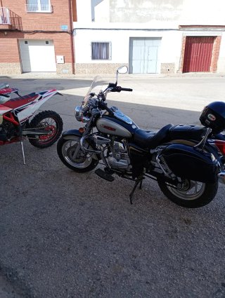 Keeway XF125 Cruiser Negra/Plata