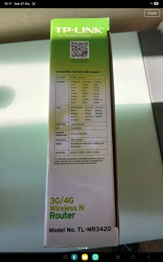 Router TP-Link 3G/4G Wireless N