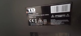 TV TDsystems 45 averiada