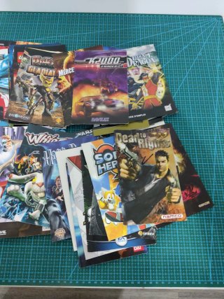 Lote 80 Manuales PS2