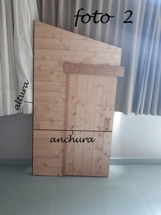 Casita de madera ideal para decorado fotografico
