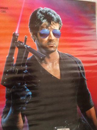 Póster Stallone Cobra