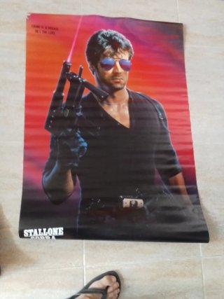 Póster Stallone Cobra