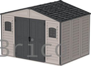 Caseta PVC Woodbridge Plus II 247x324x233 cm - Duramax