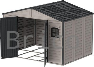 Caseta PVC Woodbridge Plus II 247x324x233 cm - Duramax