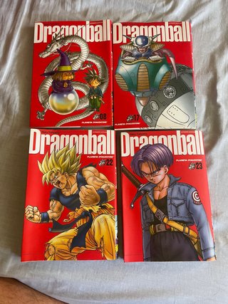 Lote 4 Tomos Dragon Ball Ultimate Edition Planeta