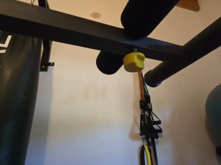 Banco de gimnasio plegable y regulable