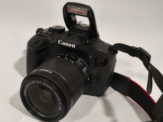 Canon EOS 750D + 50mm f/1.8 + 18-55 + Flash