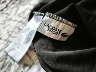 Camiseta Lacoste Sport Negra