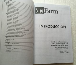 SIM FARM - JUEGO PC BIG BOX (MS-DOS)