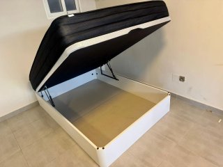 Canapé cama doble con cabecero