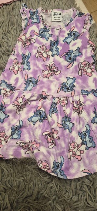Vestido Stitch 5 años