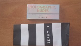 Paleta de sombras Sephora Holographic Nudes