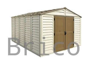 Caseta PVC Woodbridge Plus 405x324x233 cm - Duramax