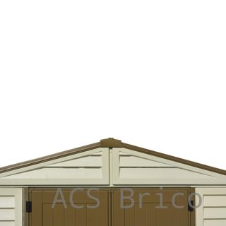 Caseta PVC Woodbridge Plus 405x324x233 cm - Duramax
