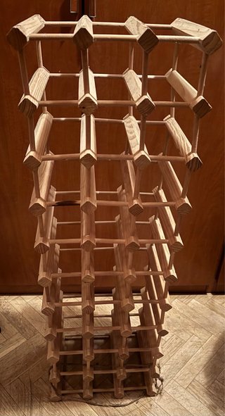 Regalo Botellero de madera