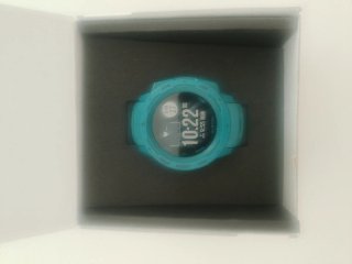 Garmin Instinct GPS Reloj azul. Batería 80%