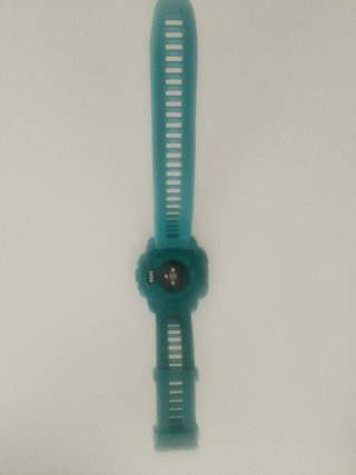 Garmin Instinct GPS Reloj azul. Batería 80%