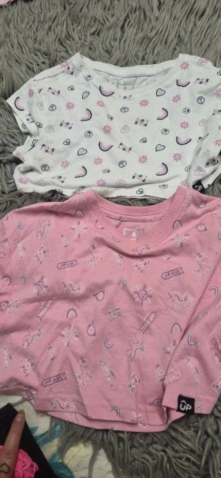 2 Camisetas Niña Talla 6