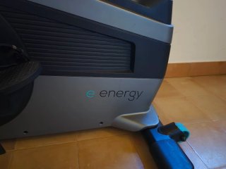 Bicicleta estática electrónica DOMYOS energy 8