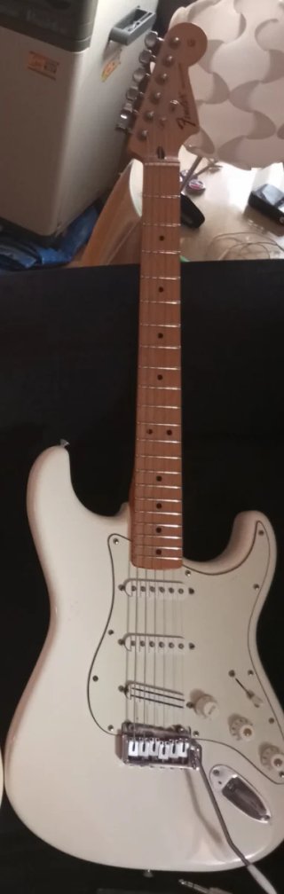 Fender Stratocaster Blanca