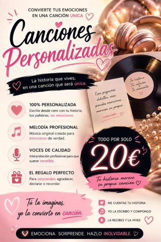 Canciones personalizadas
