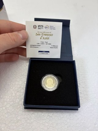 2€ 800 Anniversario Morte San Francesco D'Assisi