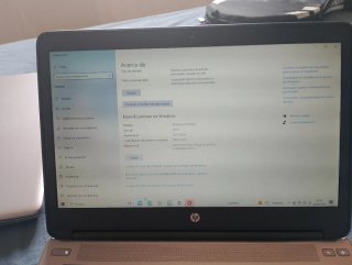 HP ProBook 645 Laptop Plata y Negro