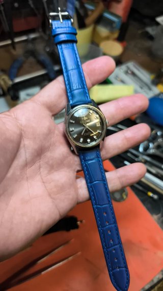 Reloj Orient Vintage Automático 21 Joyas