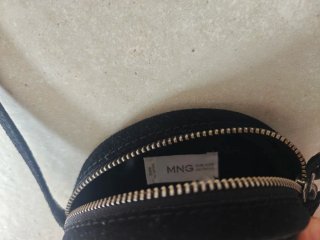 Bolso piel niña MANGO