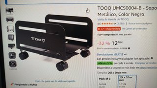 Ordenador de sobremesa ASUS I7  16 GB RAM