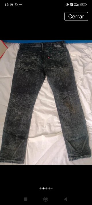 Pantalones Levi's Azules Lavados
