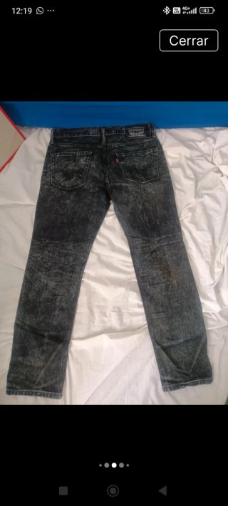 Pantalones Levi's Azules Lavados