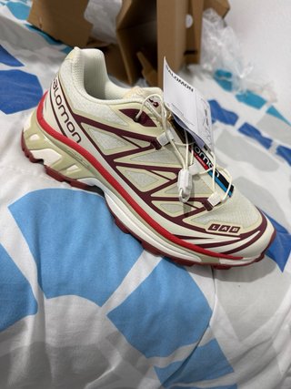 Salomon Beige/Rojo