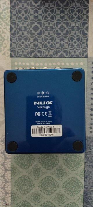 NUX JTC PRO Drum Loop Pro Pedal Dual Switch Looper