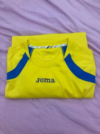 Camiseta Joma manga larga amarilla