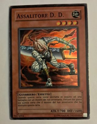 Assalitore D.D. Yu-Gi-Oh! Carta