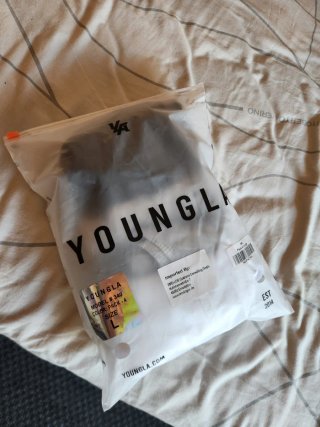 Camiseta de gimnasio blanca youngla