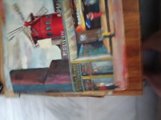 Pintura Moulin Rouge lámina