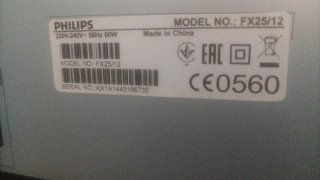 Equipo de música Philips FX 25