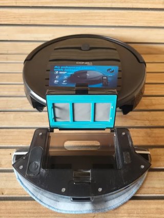 Robot Aspirador y Friegasuelos Conga 999 Titanium